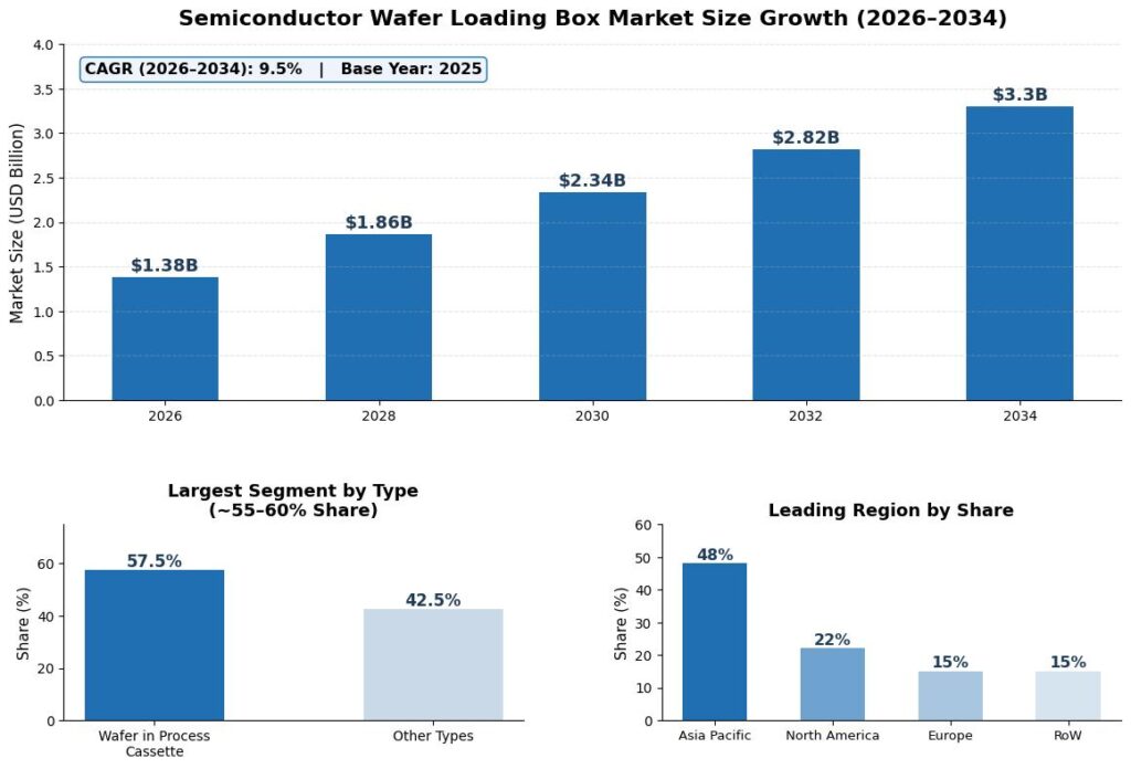 semiconductor wafer loading box market growth graph